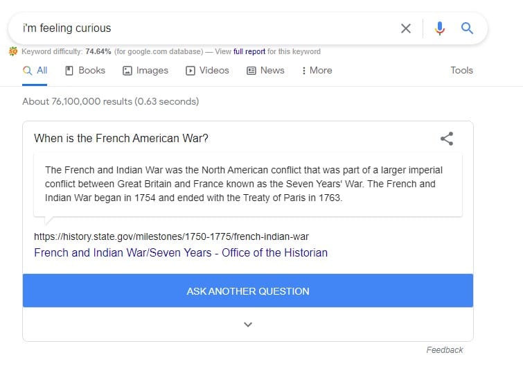 French and American war